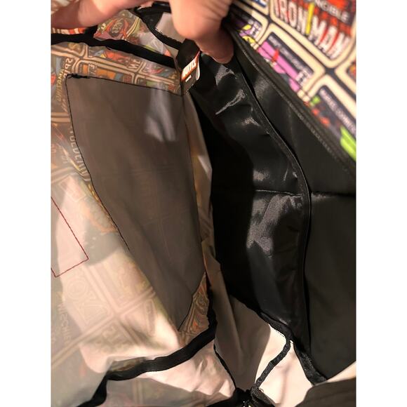 Marvel Comics Classic Superhero Backpack Hulk Spiderman Doctor Strange, NWOT - Picture 3 of 7